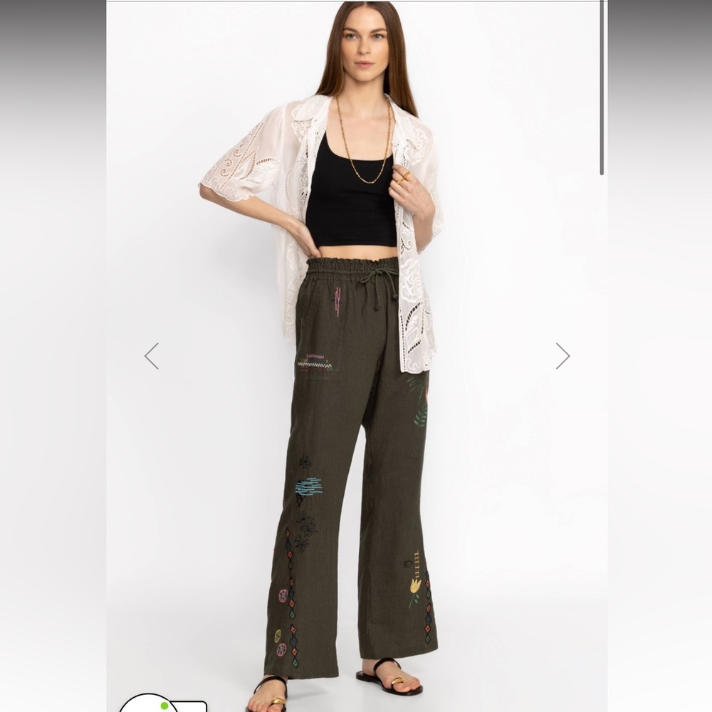 NWT JOHNNY WAS SIMMIE PANT - Picture 3 of 6